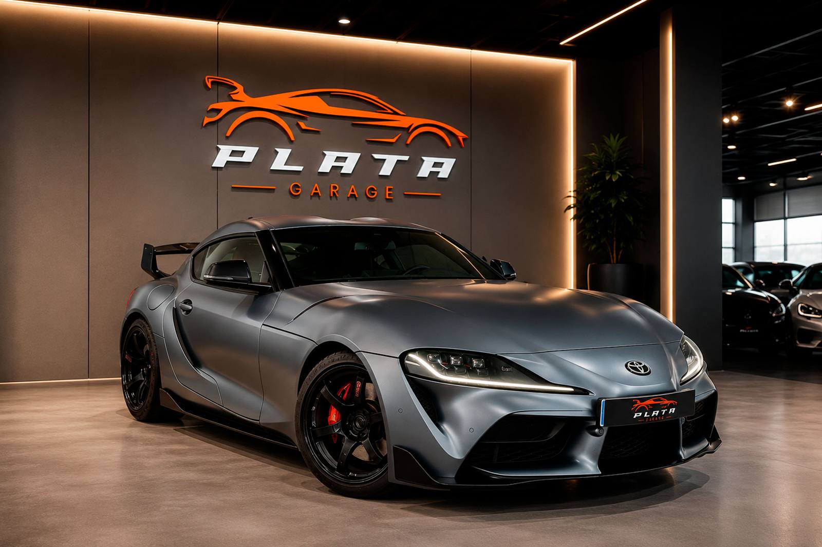 Exposición de coches de Plata Garage en Sabadell